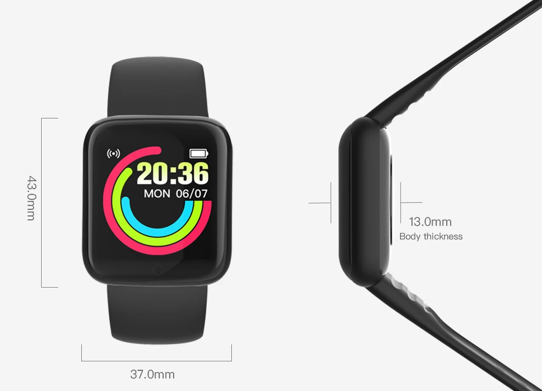 Macaron Jam Tangan Pintar Y68 D20,Perangkat Terbaru 2021 Hadiah Penjualan  Laris - Buy Hadiah Smartwatch,2021 Hot Sale Smartwatch,Macaron Smartwatch  Product on Alibaba.com