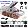 12 white cover-22 piece set
