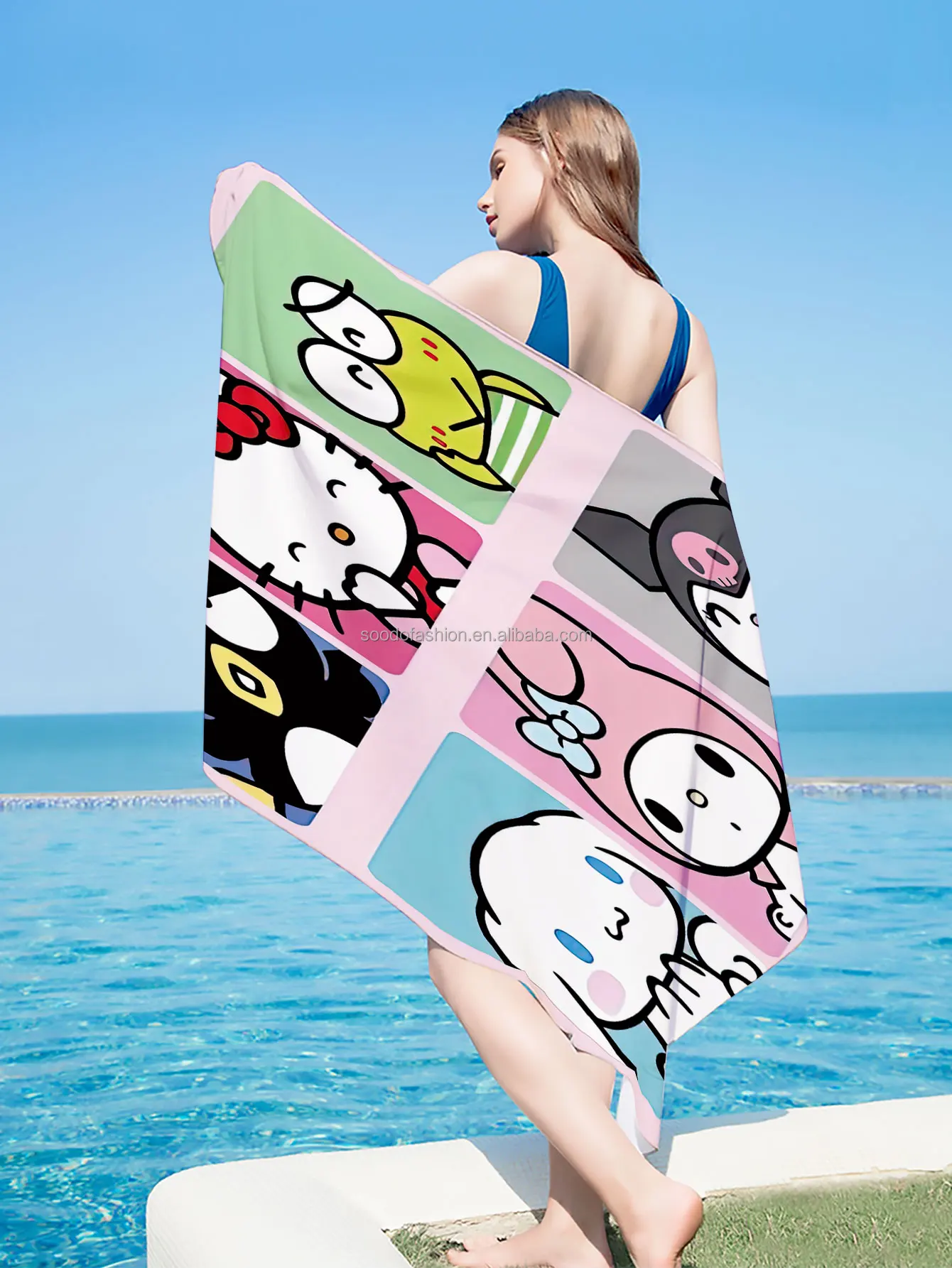 Custom Your Own Beach Towel Polyester Comfortable Digital Sublimation Beach Towel Buy Custom