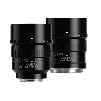 TTArtisan 90mm F1.25 Full Fame Favored Focal Length Camera Lens for E/Z/RF/GFX/X1D Sony E-Mount A7 A7II A7R A7S A9 A7C