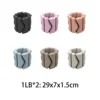 Coppia di braccialetti in silicone con peso tipo K