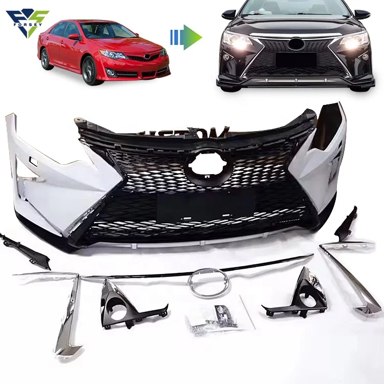 RX Design Body Kit Car Bumpers Facelifts For Camry 2012-2017 PP Plastic Material Car
