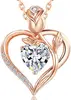 Aprile moissanite oro rosa