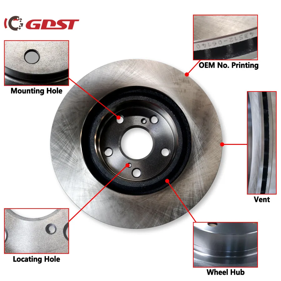 Gdst Oem 4351206140 4351206140 Good Performance Other Auto Brake