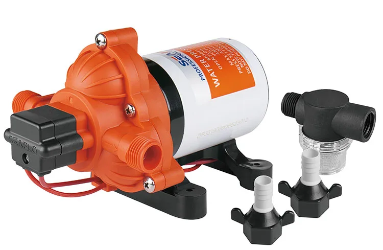 キャンプ、アウトドア用品 seaflo 12v 電動ポンプ シャワー 