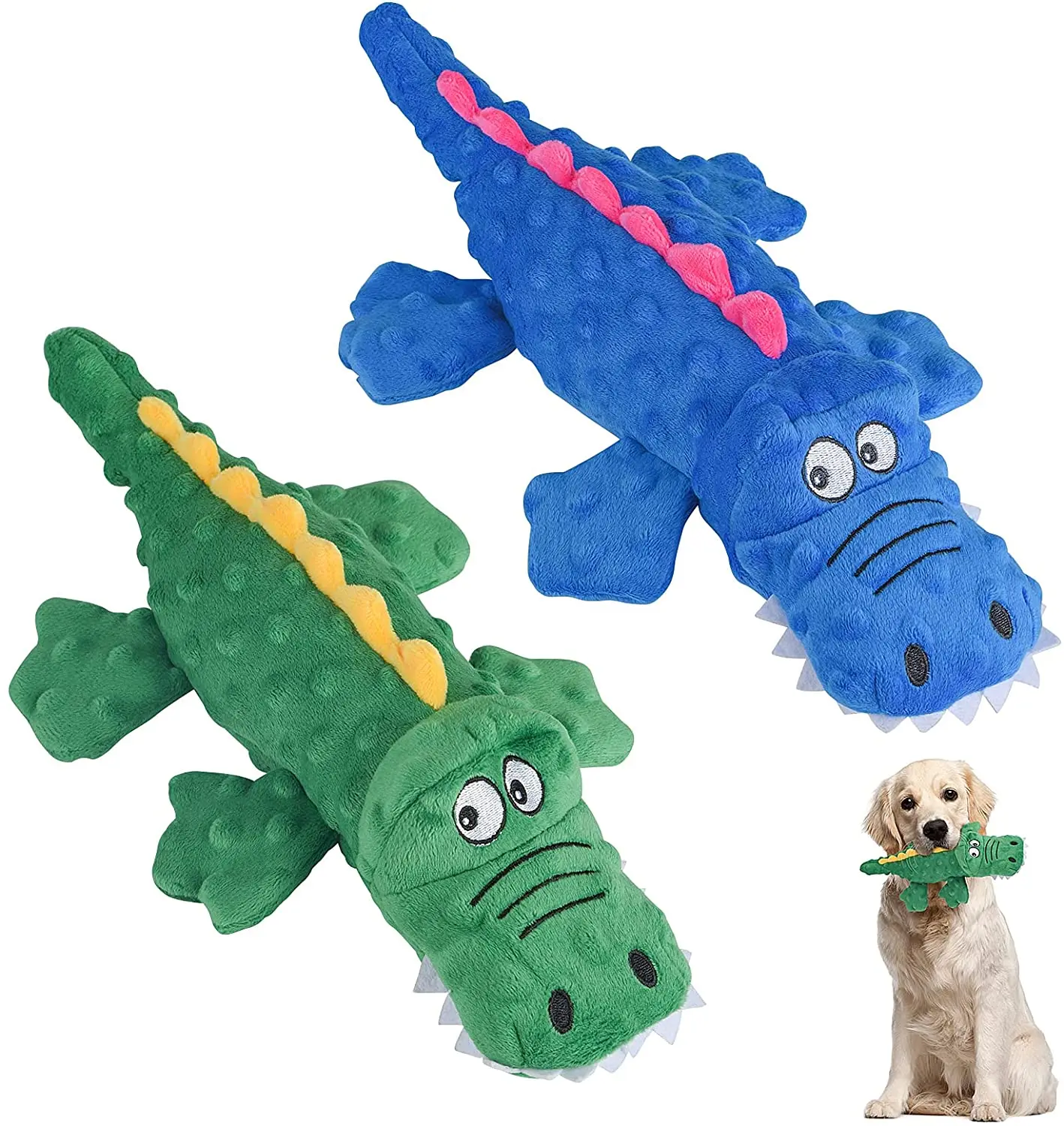 durable plush dog chew toys