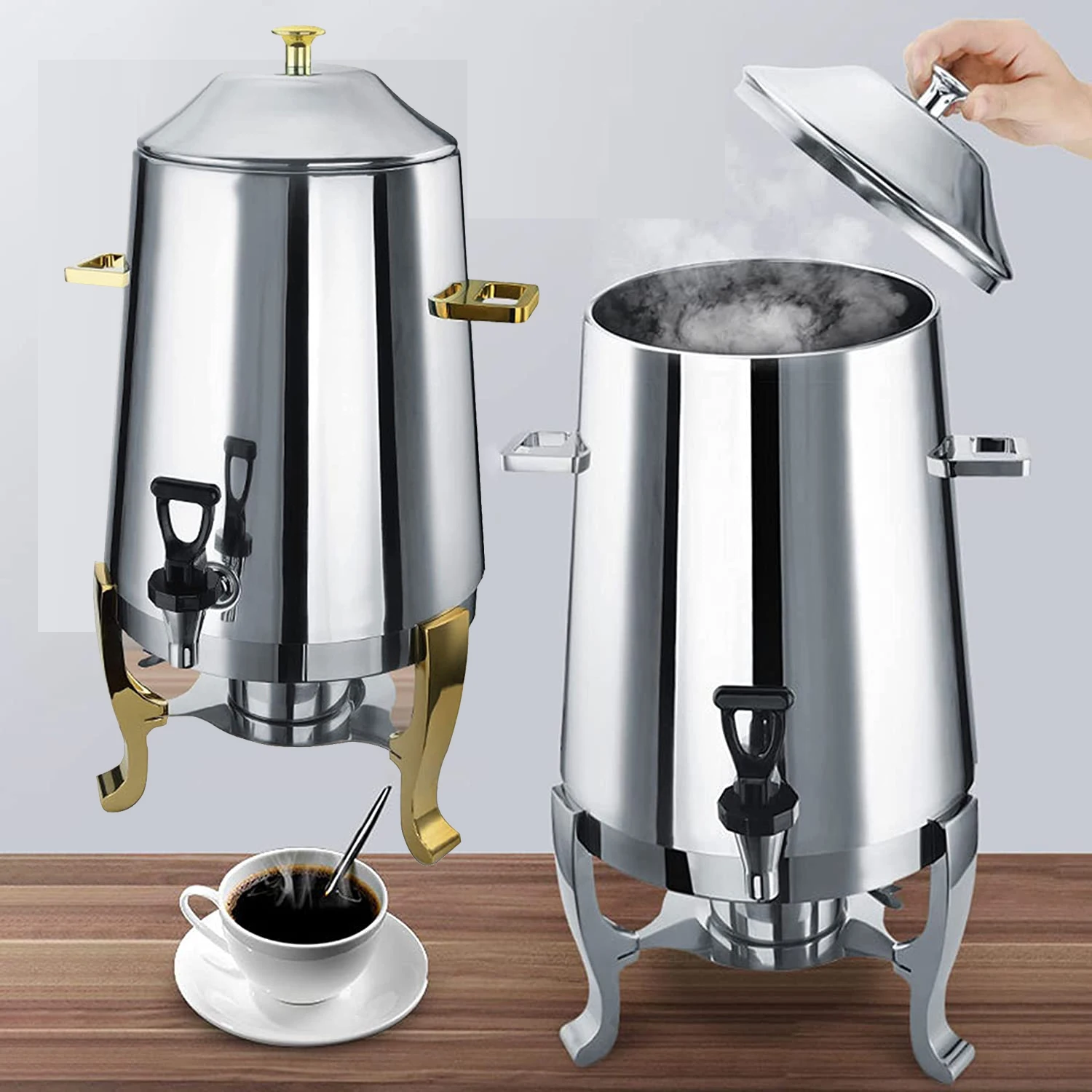 hotel stainless steel 13l hot tea