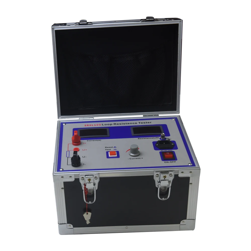 Handheld Tester Micro Ohmmeter Circuit Beaker Resistance Tester ...