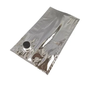 Aluminized Bib Bag 1L-25L high barrier bib bag wine juice drink and other liquid Aseptic bag With Vitop Valve