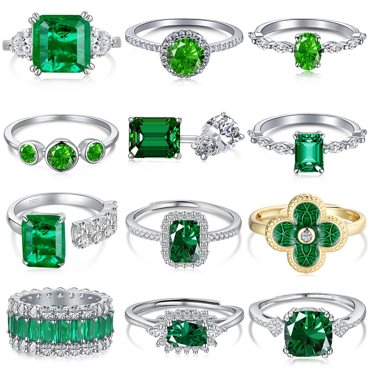 PANDORA Timeless Halo-Ring Für Damen, Sterlingsilber, Zirkonia 193550C01