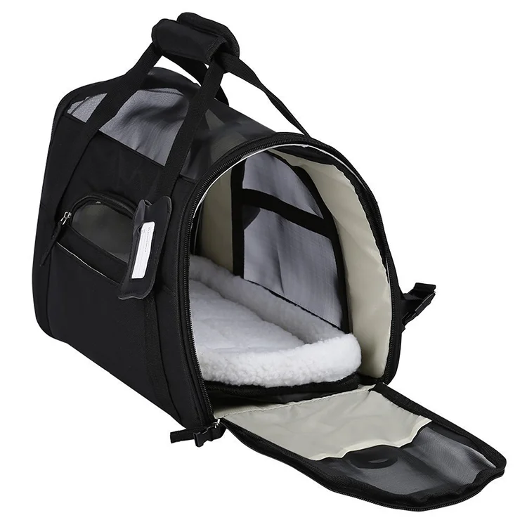 Bsci Iso Lvmh Factory And Dog Carry On Bags Kid Black Washable And