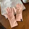 Guantes de Protección Solar con Etiqueta Vertical - Rosa