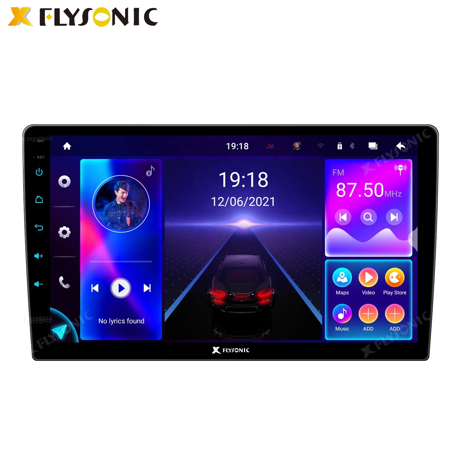 Flysonic Hot Sale Stereo 2+32g Radio Audio 2 Built-in Hd Android Navigation  1 Din 9 Inch Car Dvd Player For Universal - Buy Car Stereo,Car Audio,Car  Radio Product on 