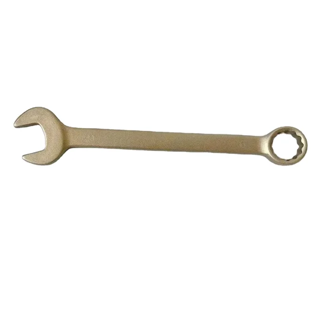 Oak  Brand Light  Non Sparking Tools Aluminum Bronze Combination Wrench 17mm  Explosion Proof Spanner Industrial Grade