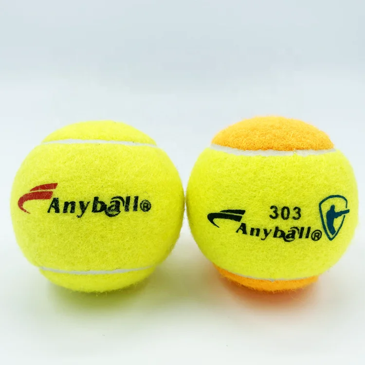 Chemical Fiber Felt Tennis Balls High Quality Sporting Goods Best Selling Tennis Ball with Plastic Bag