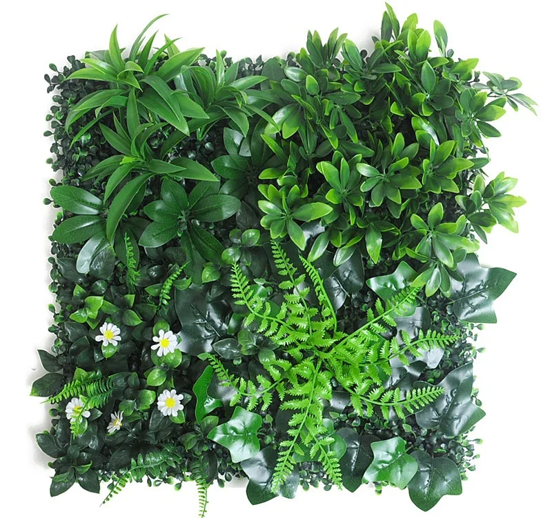 Simulation plant decoration outdoor eucalyptus simulation lawn green plant wall lawn background wall image wall