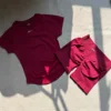 vino rossoTEE+SHORT