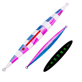 Jig Slow-Shaking Sea Fishing Boat Fishing Iron Plate Lead Fish Large-Grammage Long-Cast Deep-Sea Tuna Lure Trolling Fishing – Metal Jig – view 2