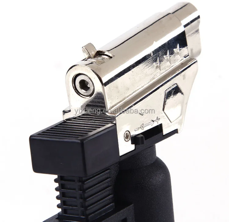 Good Quality Windproof Jet Flame Hardware Waterproof Portable Butane Gas Torch Lighter Gas Gun Welding Torches