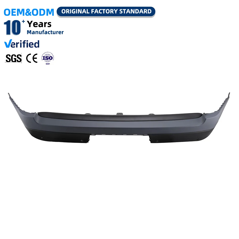 New Rigenstar LR057290-B Rear Bumper for Vogue 2013-2017 with Automatic Park Assist & Two Camera Holes