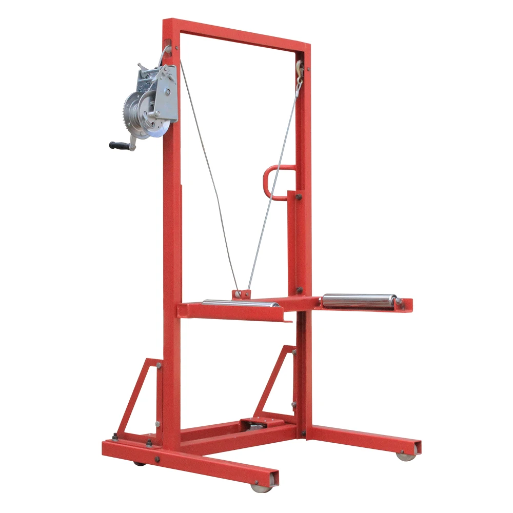 TFAUTENF 120 kg Lifting Capacity Mechanical Truck Tire Lifter for Truck Tyre Lifting
