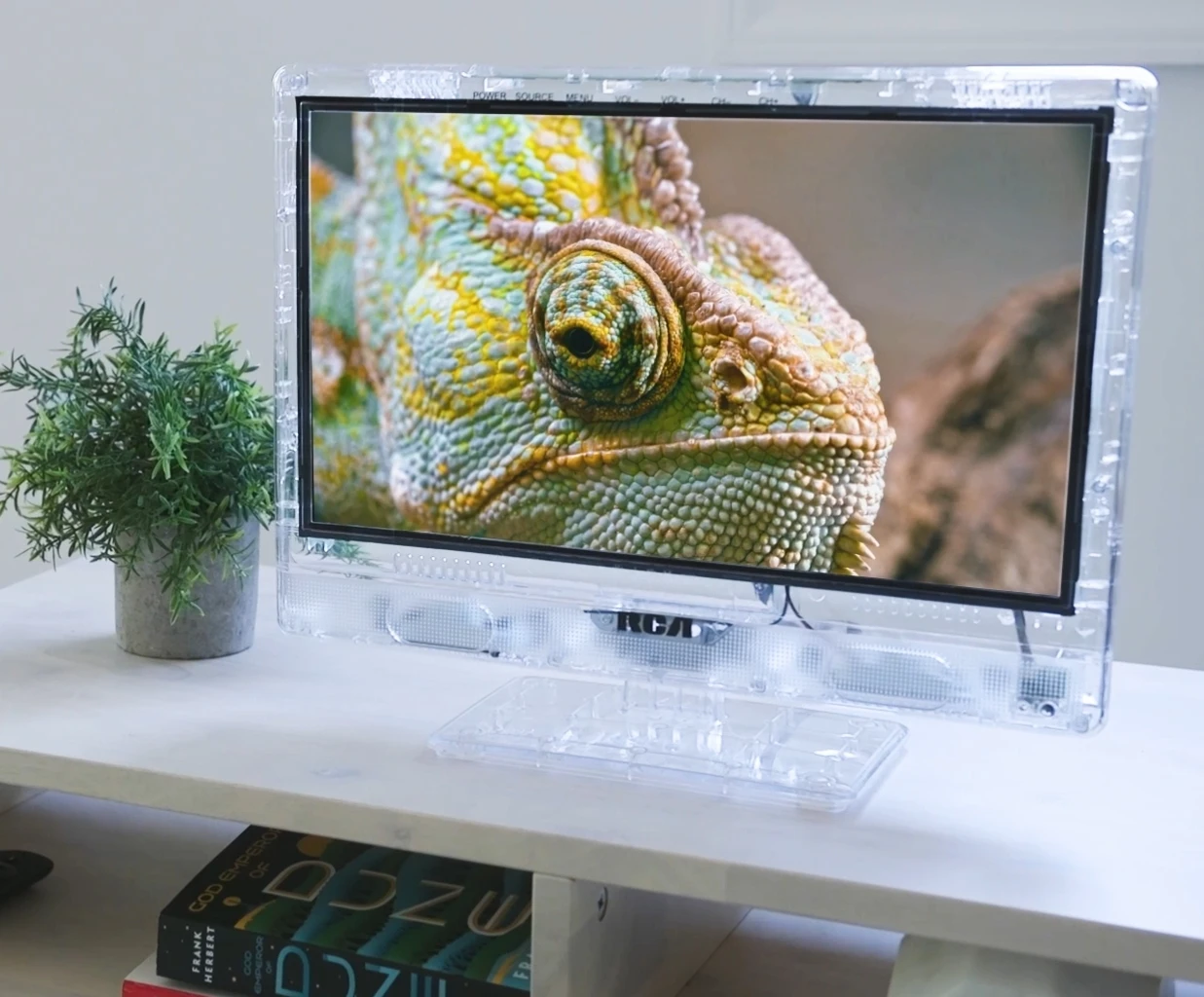 Inmate Rca Clear Tv 13'' Clear TV Secureview Jail Prison Color TV