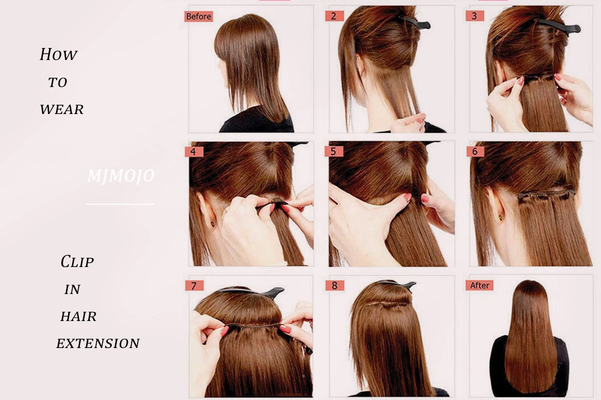 Как прицепить волосы из эйвона