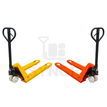 SYNGE 2500kg Manual Pallet Truck Transpaleta with Nylon & PU Wheels Pallet Jack Forklift