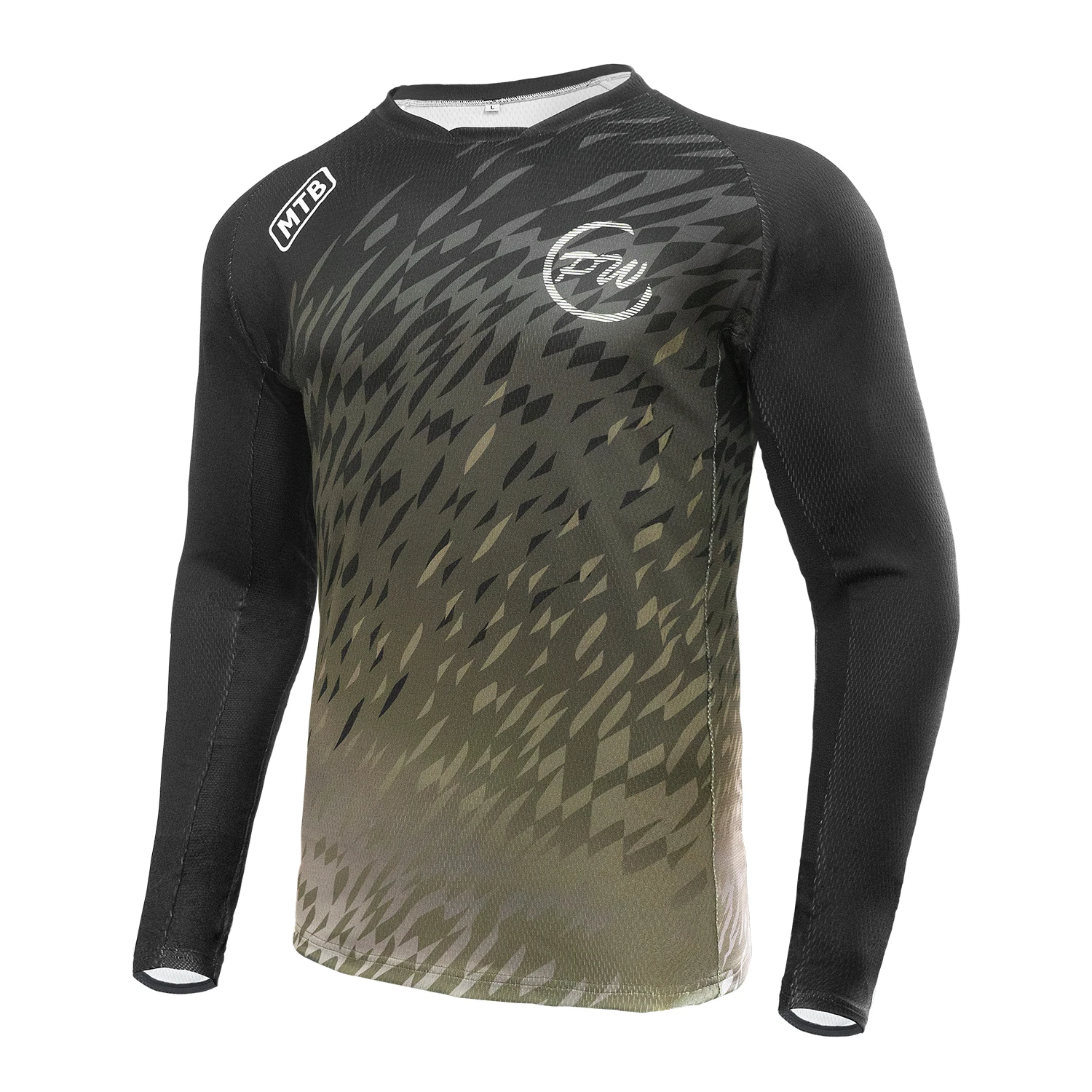 Custom Mtb Long Sleeve Cycling Jersey Full Sleeves Downhill
