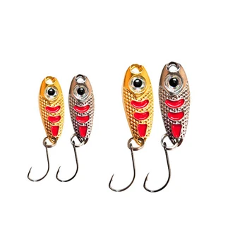 Hot Sale Cheery 3/5g Metal Spoon Fishing Lure Bait with Hook for Carp Bass Trout in River Lake Stream Direct From Factory – Metal Jig – view 2