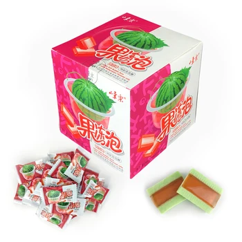 High Quality Bubble Gum Candy Fruit Flavored Jelly Candies Kids Sweets