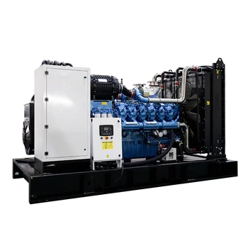 1000KW/1250KVA WCDC Silet/open Diesel Generator Set Water Cooling System 4 Pole 1500rpm Generator 230v 1 Years /1000 Hours 1800