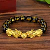 14 double pixiu  bracelet