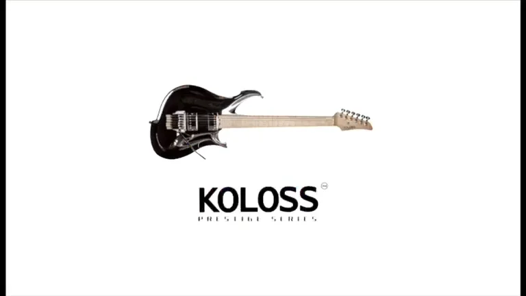 Koloss Guitars X6チャンバーアルミニウムボディカナダローストメープルロッキングトレモロアルミニウムエレキギター