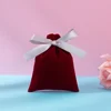 Burgundy gray ribbon