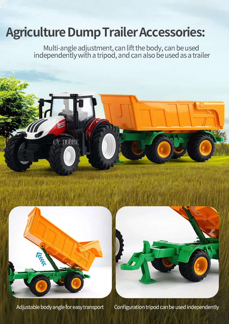 Remote control deals tractor trolley price