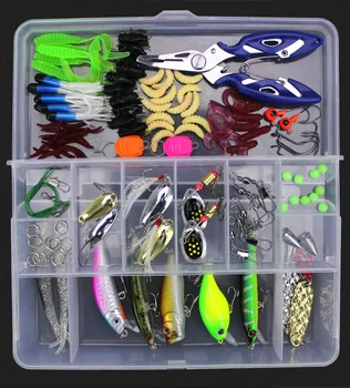 Wonderful Artificial Minnow Crank Spoon Fishing Lure Set Metal for Float Fishing in River Lake Condition Printed PP Box – Metal Jig – view 3