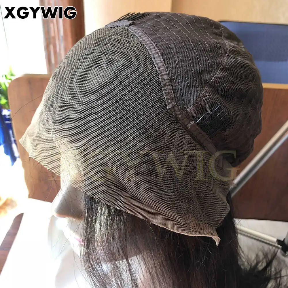 Wholesale Short Loose Wavy Virgin Human Hair 150% Density Ombre Two Tone Color Brazilian Glueless Lace Front Wigs
