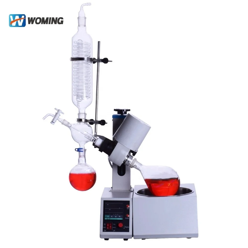 Woming Professional Ethanol Extraction Machine 3L Small Rotary Evaporator RE-301