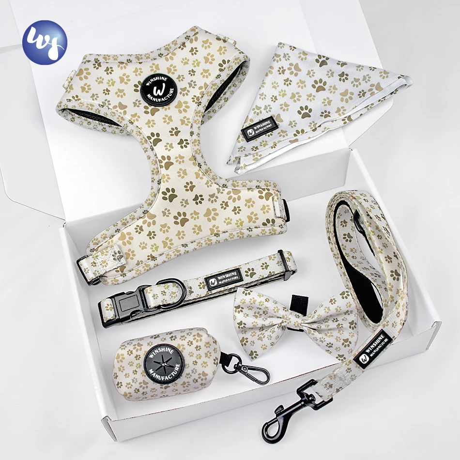 Customization Personalized Low Price Fashion Pattern Dog Bandana OEM Brand logo Wholesale Sublimation Printed Pet Bandana