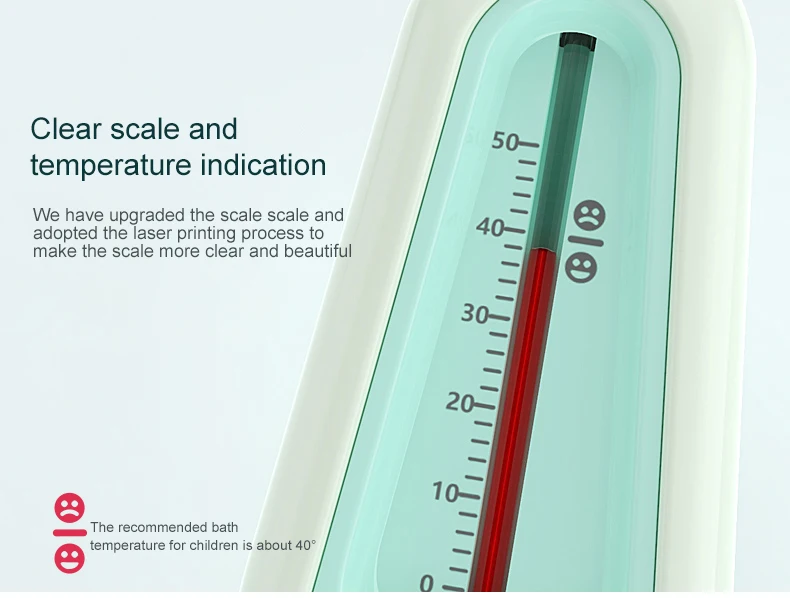 Fashion Baby Water Thermometer Room Thermometer Safety Baby Bath Tub