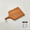 Madera maciza - Plato para carne de ébano 40*25*2cm