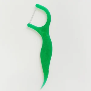 Daily Care GMP ISO Approved Factory Hospital Recommend Twin String Tear Resistance Interspace Dental Picks for Orthodontic