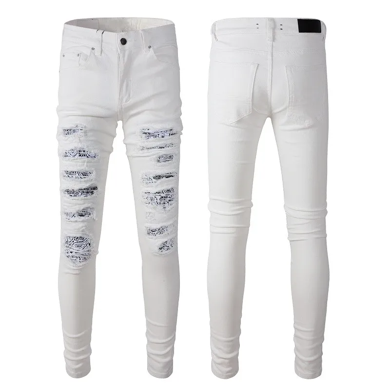 white rhinestone pants