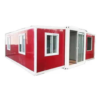 Hot Sale farm house 40foot folded expandable 4 bedroom container house from China