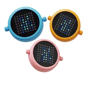 Kids Brain Training Blue Pocket Size 5-in-1 Board Game Chess Travel Fun Smart Toys