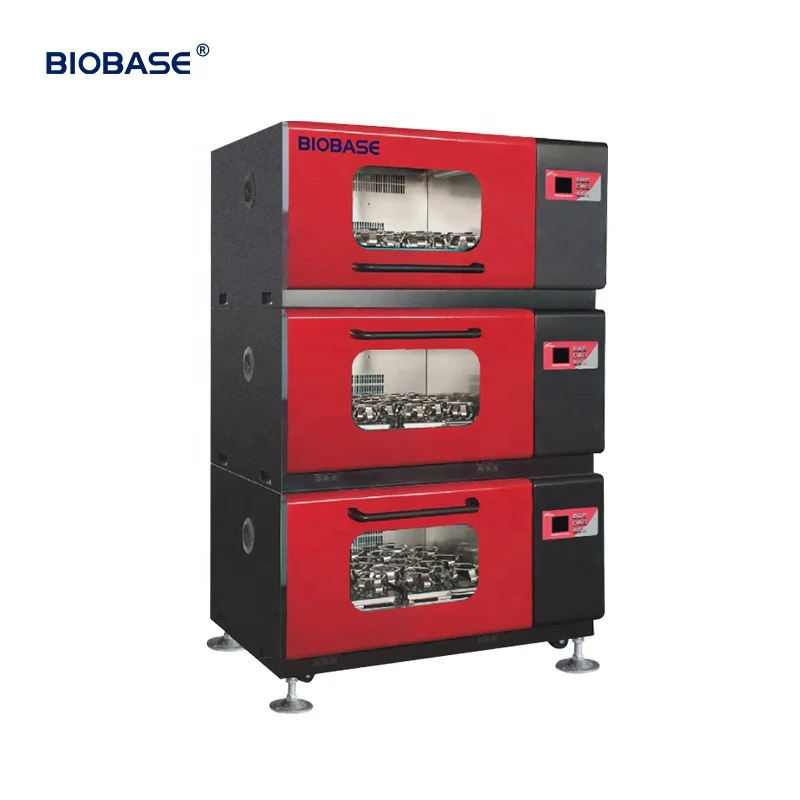 Laboratory Refrigerated Incubator Shaker BJPX-2012RN BIOBASE Stacked Large Capacity Shaking Incubator Reliable Operation for Lab