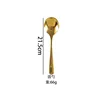 Gold: Round spoon