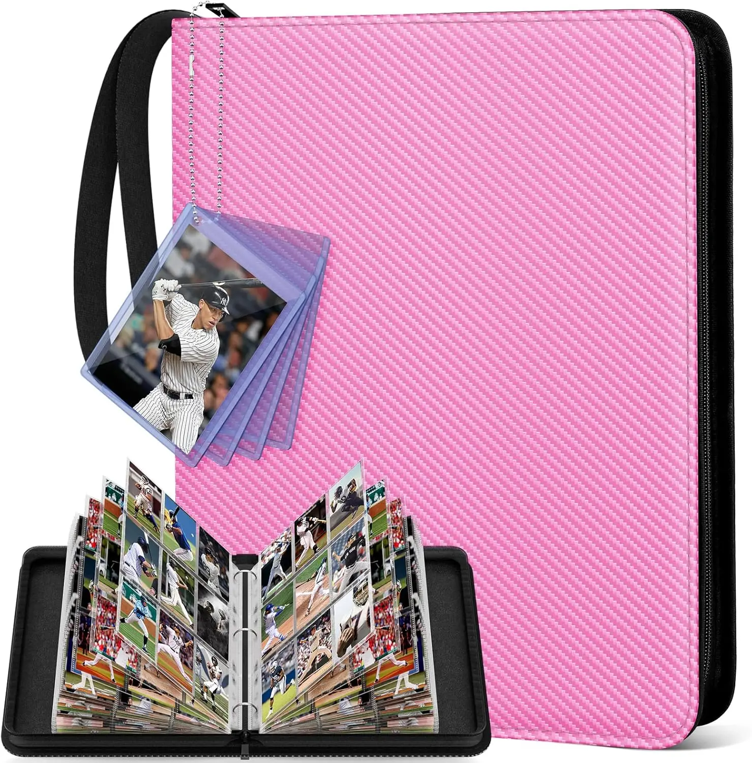 MIO Hot Sale Pokemoned Zipper Trading Game Card Binder Holder 9 Pocket Trading  Card Collector Album Holder Binder for 720 Cards| Alibaba.com