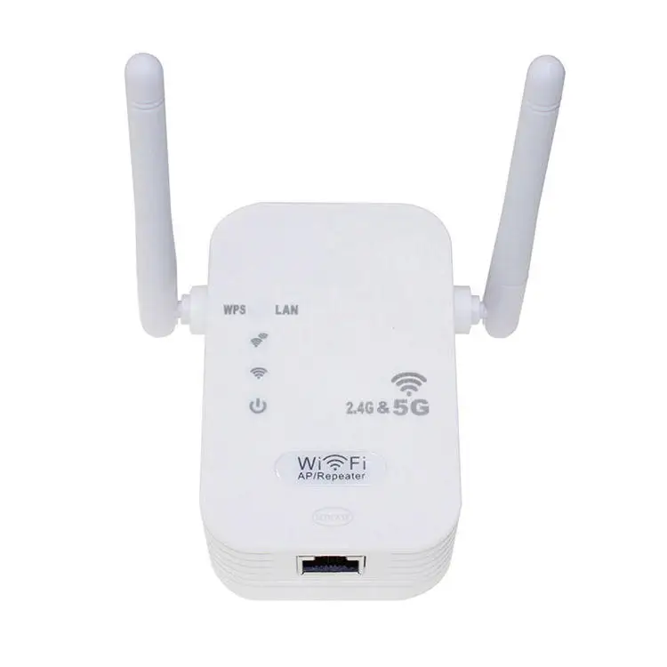 Extensor de señal WIFI de 2,4G y 5G, amplificador de Frecuencia